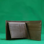 Leather Bifold Wallet With Extra Card Holder Insert For Convenient Storage And Classic Style