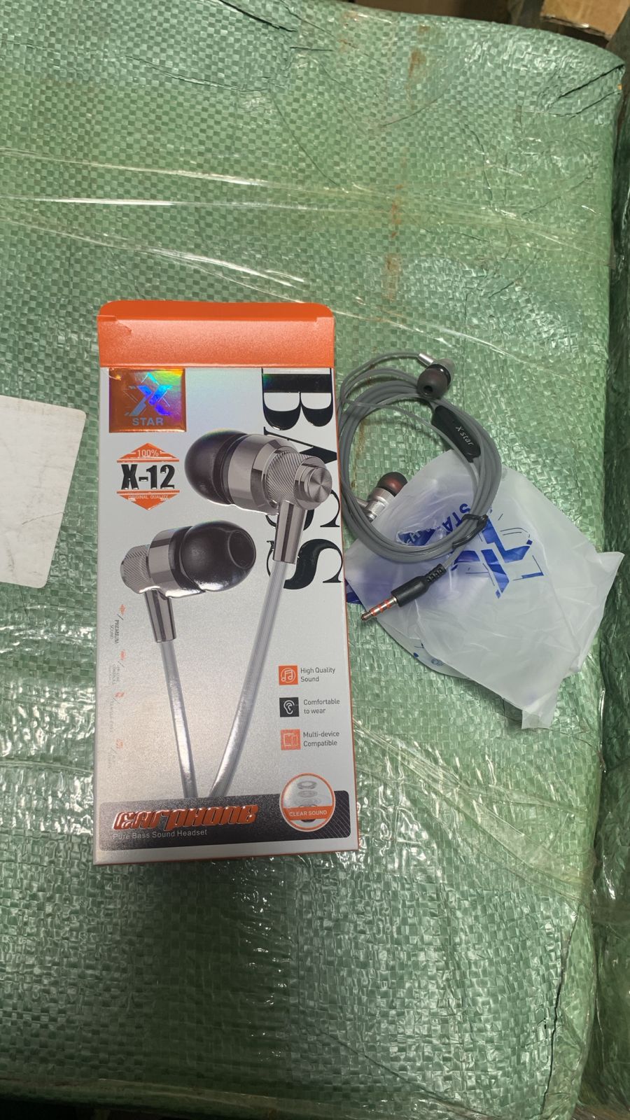 X‑Star Earphones | Random Colour & Design | Clear Sound | Comfortable Fit