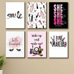 Set of 6 Premium Wall Art Photo Tiles – Modern Home Decor Sets 8x11