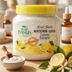 Eco Fresh Whitening Scrub 300ML – Deep Cleansing & Brightening Face and Body Scrub