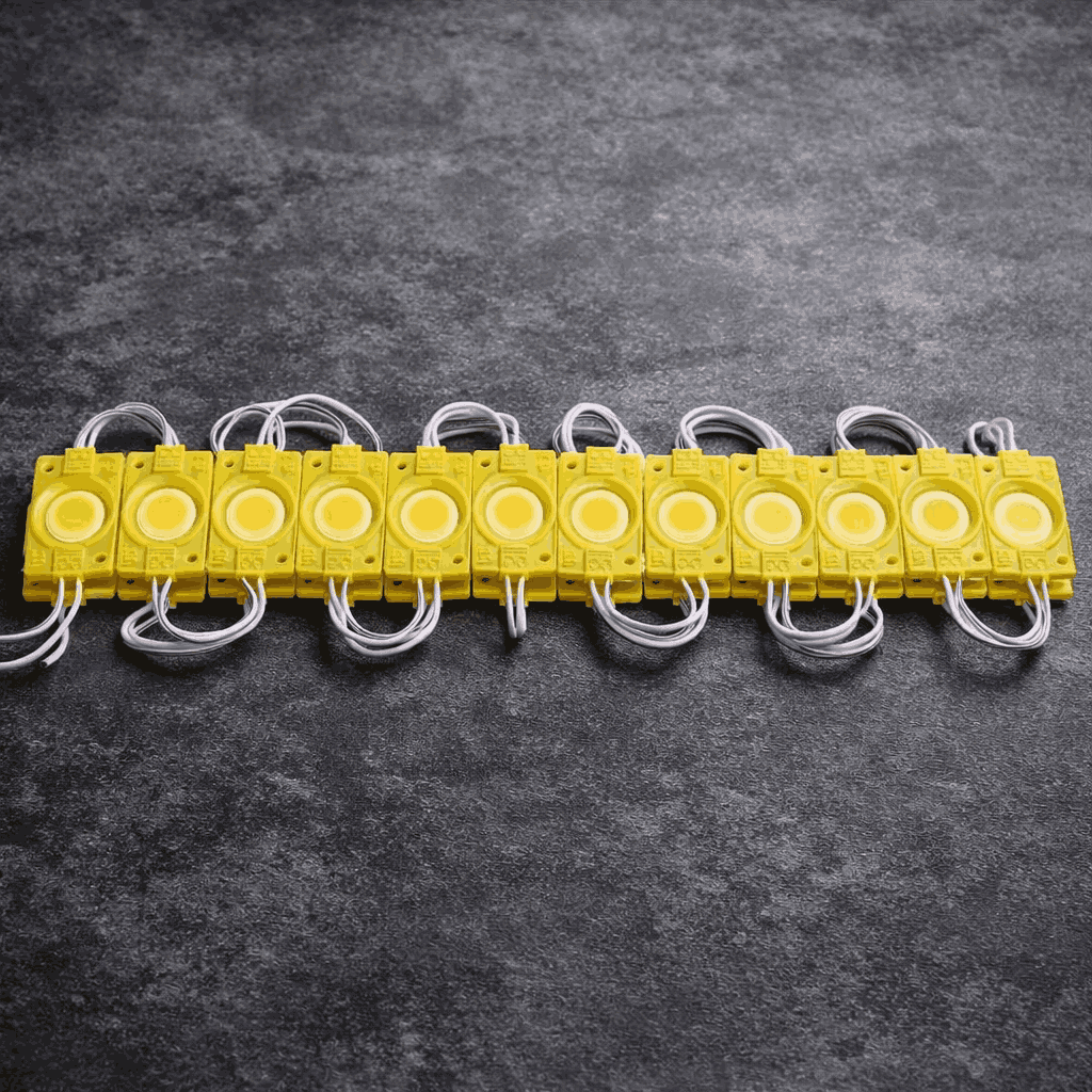High-Intensity LED Coin Module Lights – Waterproof Decorative Injection Modules for Signage & Ambient Lighting