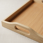 Wooden Serving Tray – Natural Wood Multipurpose Serving Tray – Premium Quality