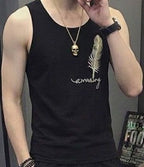 Men's Summer Sando & Shorts Set – Stretchable Cotton Jersey Fabric, Soft Breathable Sleeveless Top and Comfortable