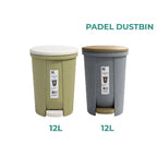Royal Oval Garbage Pedal Bin With Inner Bucket