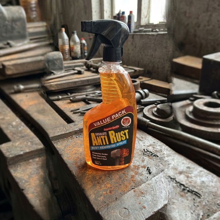 Anti Rust Remover Spray 750ml Bottle – Heavy Duty Rust Cleaning Solution for Metal Surfaces