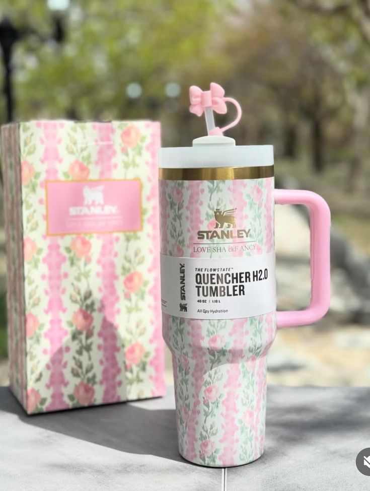 Stanley Printed Tumbler 40oz | Premium Insulated Stainless Steel Cup | 1200ml