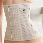 M + Belly Belt 6 Hooks Body Shaper & Tummy Controller ~ Size : 3XL ~ Color : Skin