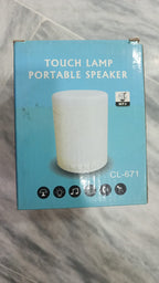TOUCH LAMP PORTABLE SPEAKER Bluetooth Speaker | Smart Touch Night Light Desk Lamp Color Changing