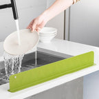 Silicone Sink Splash Guard For Kitchen And Bathroom Flexible Water Splash Stopper - 12 Inch (Random Color)