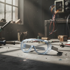Protective Safety Goggles Eye Shield Providing Reliable Eye Protection With Clear Vision Comfortable Fit And Durable Design