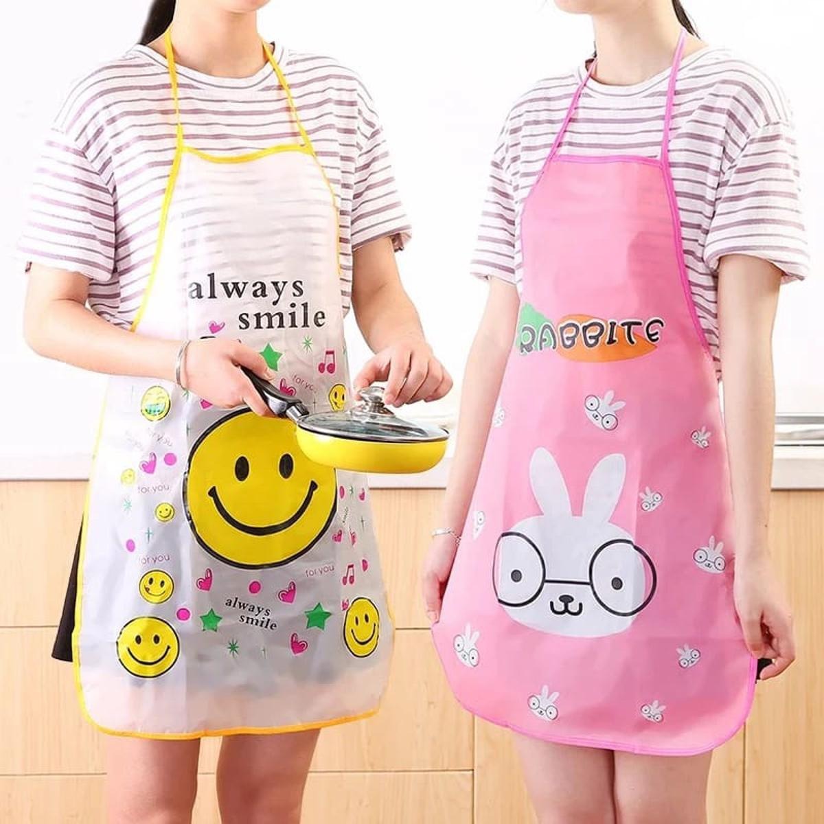 EVA Material Apron – Soft & Elastic, Random Character Design