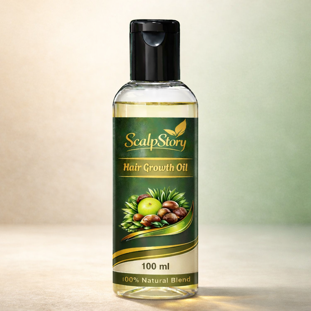 Hair Growth Oil – 100ml | Natural Blend for Stronger, Thicker & Healthier Hair