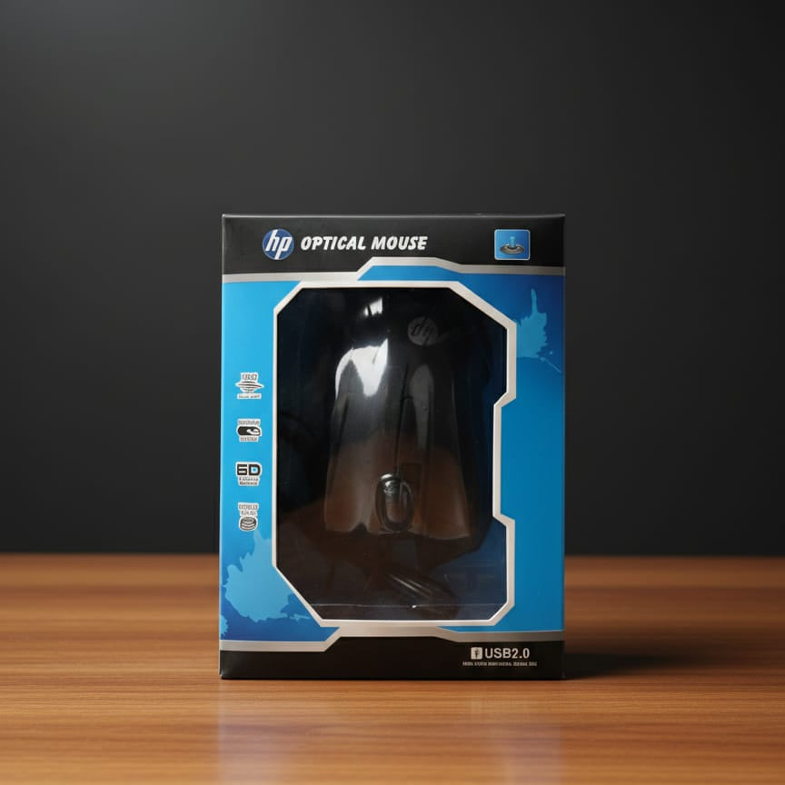 HP Optical Mouse for Computer & Laptop – Smooth and Precise Everyday Performance