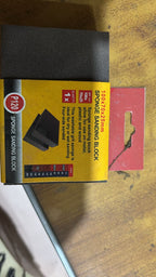 Sponge Sanding Block – Flexible Abrasive Block for Smooth Surface Finishing