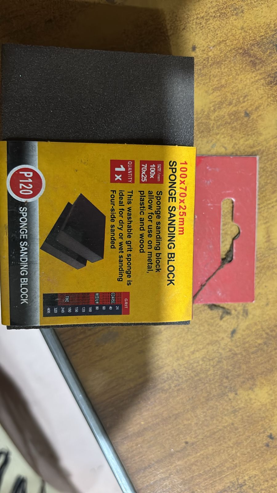 Sponge Sanding Block – Flexible Abrasive Block for Smooth Surface Finishing