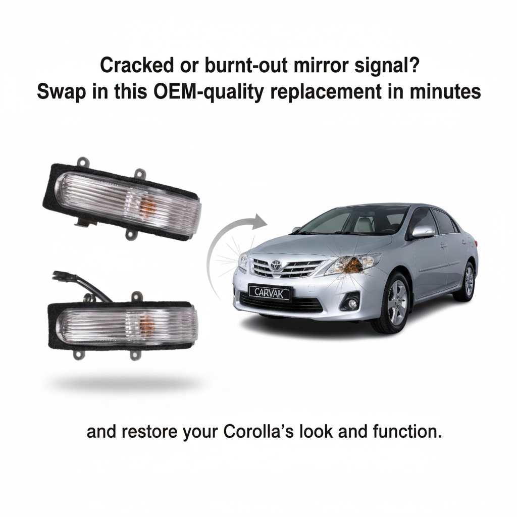 Toyota Corolla (2009–2014) Side Mirror Turn Signal Light