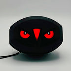 Premium Devil Eye Bike Backlight – Universal 12V LED Brake Tail Light with Multicolor RGB Dynamic Flash for 125cc Motorcycles (Random Color)