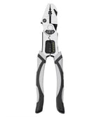 Heavy Duty 9 In 1 Multi Function Pliers Nail Pry Wire Stripper Cutter CR V Steel Professional Tool
