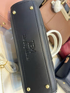 TBM The Bag Master Luxury Handbag – Elegant Two-Tone Designer Tote for Women