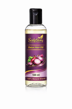 Onion Hair Oil – Natural Hair Growth & Anti-Hair Fall Oil with Sulfur & Antioxidants | Strengthens Roots & Adds Shine | 100 ml