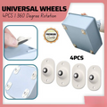 Pulley Wheel Pack Of 4 Pcs Card Packing Smooth Rotation Easy Use Compact Design Reliable Utility