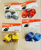 2 Pcs CNC Aluminium Fancy Handle Bar Adjuster Gutka for CD 70 & CG 125 – Stylish & Durable