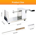 Professional Potato Spiral Cutter, Manual Stainless Steel Potatoes Twister Slicer