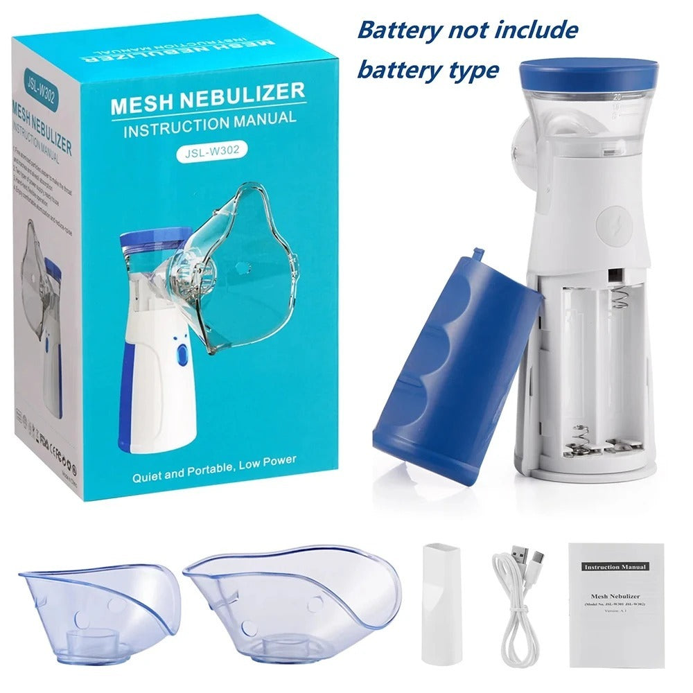 Medical Silent Nebulizer Handheld Asthma Inhaler Atomizer Children Health Care Mini Portable Nebulizer Humidifier