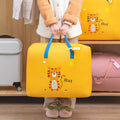 Adorable Baby Dinosaur-Themed Cloth Organizer and Storage Handbag – Portable, Lightweight, and Multi-Functional Nursery Storage Solution for Baby Essentials, Toys, Diapers, and Clothes - Random Color