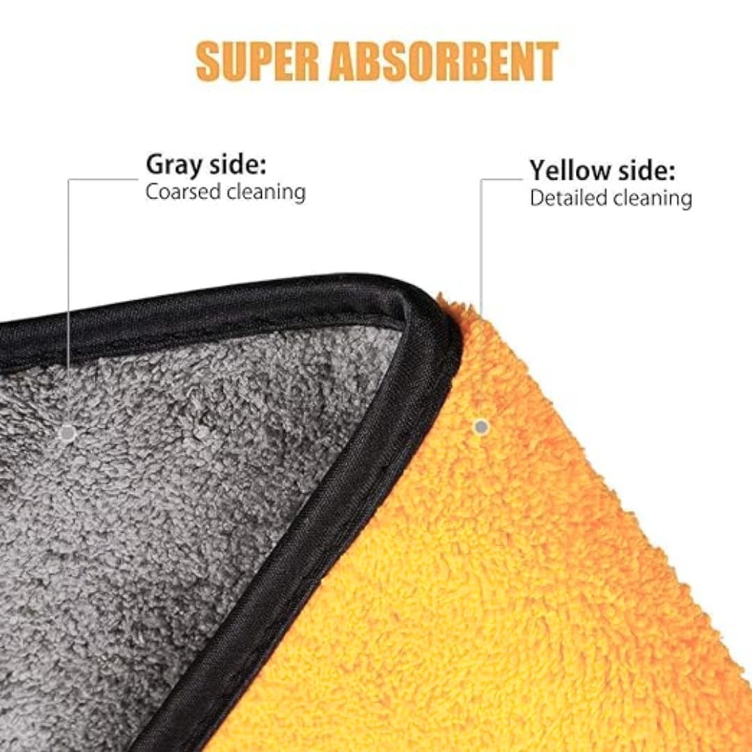 Microfiber Cloth 40×40 cm | Double-Sided |  Soft, Lint-Free & High Absorbency