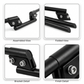 3-Piece Universal Metal Handle Set for All Bikes – Easy Fit for 70cc, CG125, YBR, Suzuki 150