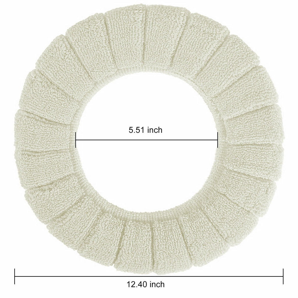 Universal Soft-Touch Cushioned Toilet Seat Cover – Machine Washable Plush Comfort