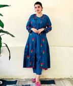 Silk Fancy Gown 3pc