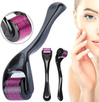 Combo Deal 1 Silicone Face Cleansing Brush + 1 Derma Roller
