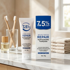 7.5% nHAP White Tooth Repair Toothpaste – Hydroxyapatite Enamel Strengthening & Whitening Formula (80g)