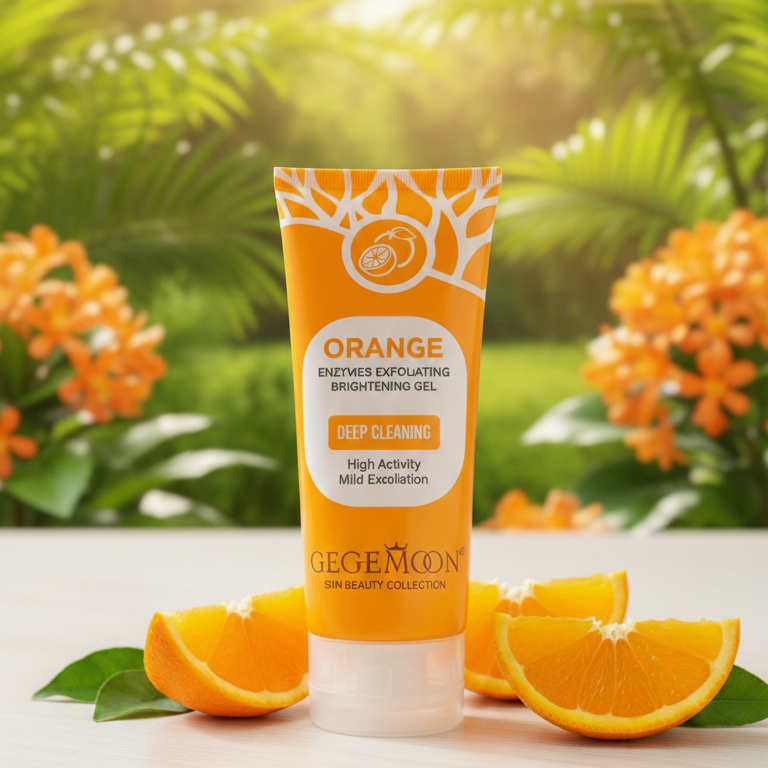 Orange Exfoliating Dead Skin Remover Gel | Smooth & Refreshing Skin Care