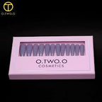 24Pcs O.TWO.O  Matte Nails with accessories