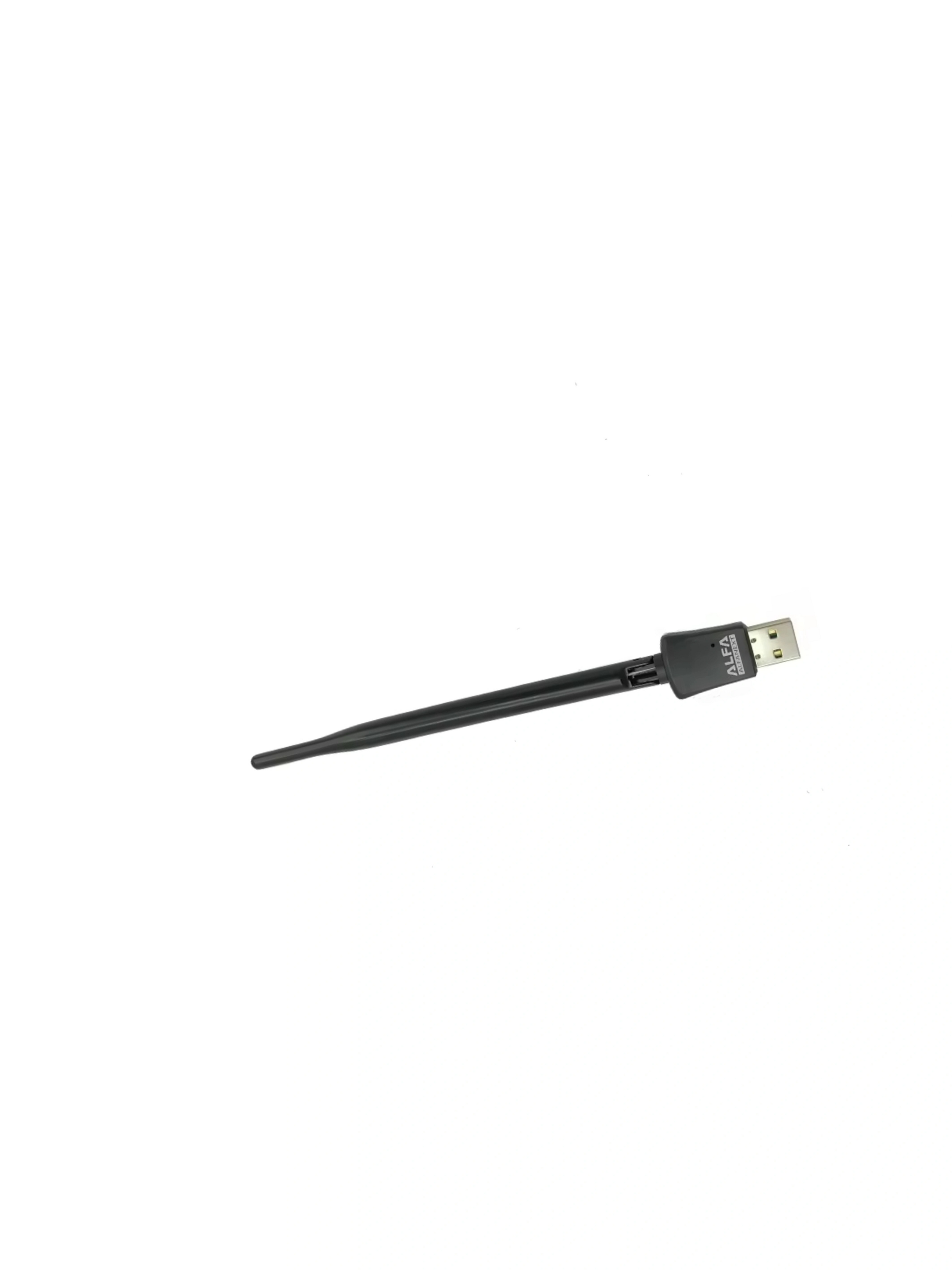 UW11 Alfa Net Wireless-N USB WiFi Adapter with Antenna | 2.4GHz 150/300Mbps High-Speed Network Dongle for PC, Laptop, Windows &amp; Linux – IEEE 802.11b/g/n, Soft AP Utility