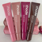 8 Colors Rhode Lip Care Series | Tinted Lip Balm | Lasting Moisturizing Blushes | Hydrated Lip Gel Oil | Pout Lips Long-acting Lip Treatment(1 pc)