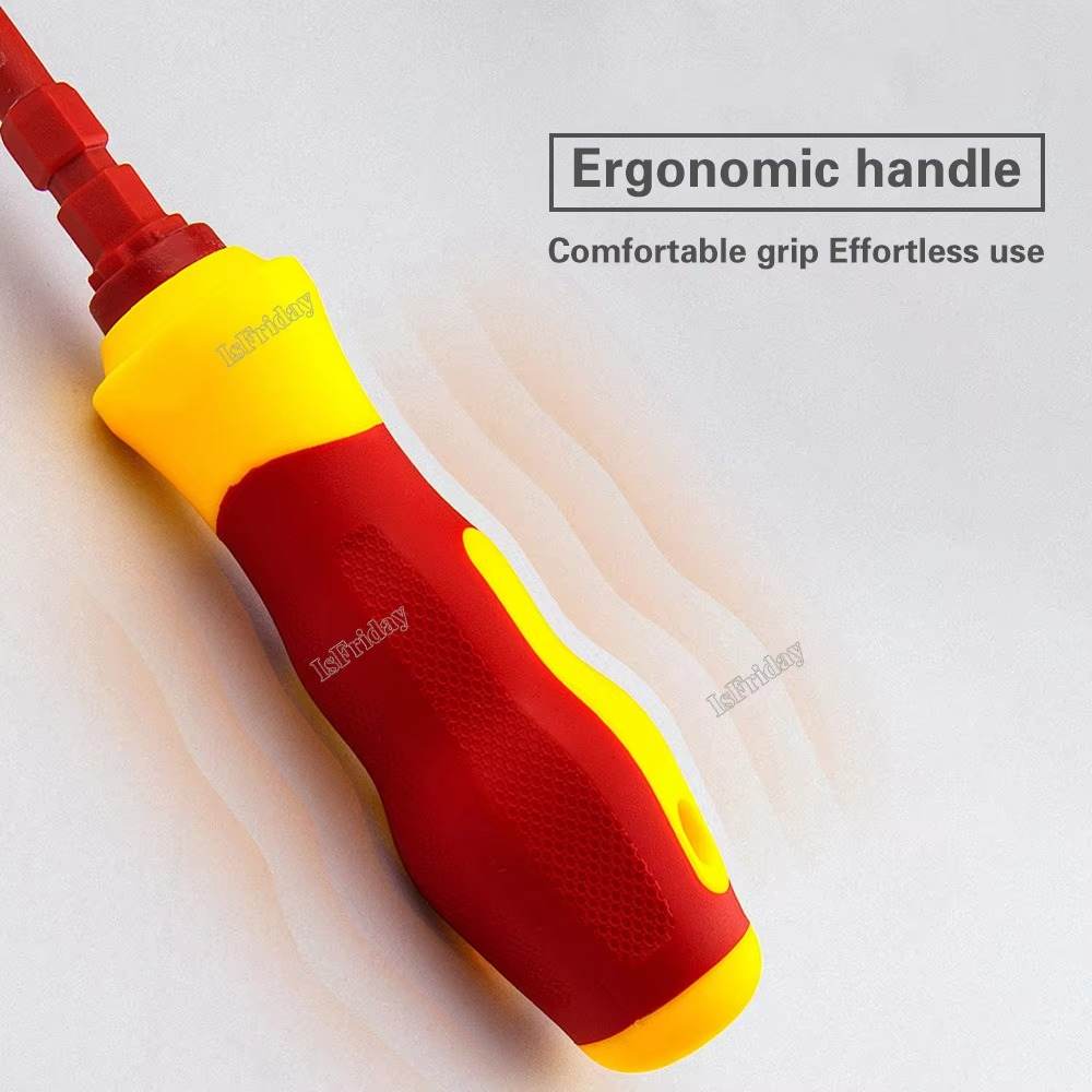 23 in 1 Insulated Screwdriver Set Slotted Screwdriver Bits Kit With Tester Pen Electricians Hand Tools - Tool Set