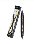 2 in 1 Winged Stamp Liquid Eyeliner Pencil Waterproof Fast Dry Lasting Black Eye Liner Pen | 2 in 1 Fit Colors Eyeliner For Girls | Eyeliner Pen 