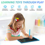 LCD Writing Tablet 10.5" Inch  Multicolor Electronic Graphics Tablet Writing Board LCD Writing Pad Drawing Tablet Handwriting Paperless Notepad Graphic Board for Kids