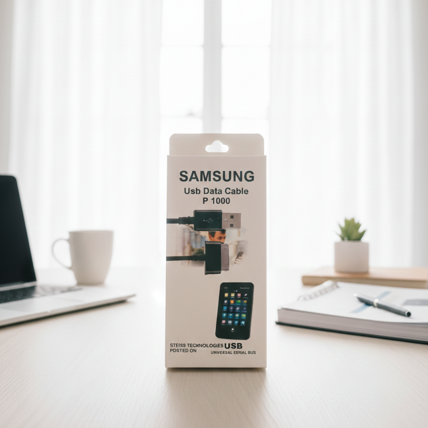 Samsung Usb Data Cable P 1000 Durable Quality Reliable Utility Easy Connectivity