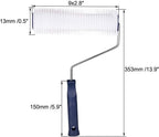 9 Inch Spike Roller for Epoxy Paint – Bubble Removal Tool for Floor Coating