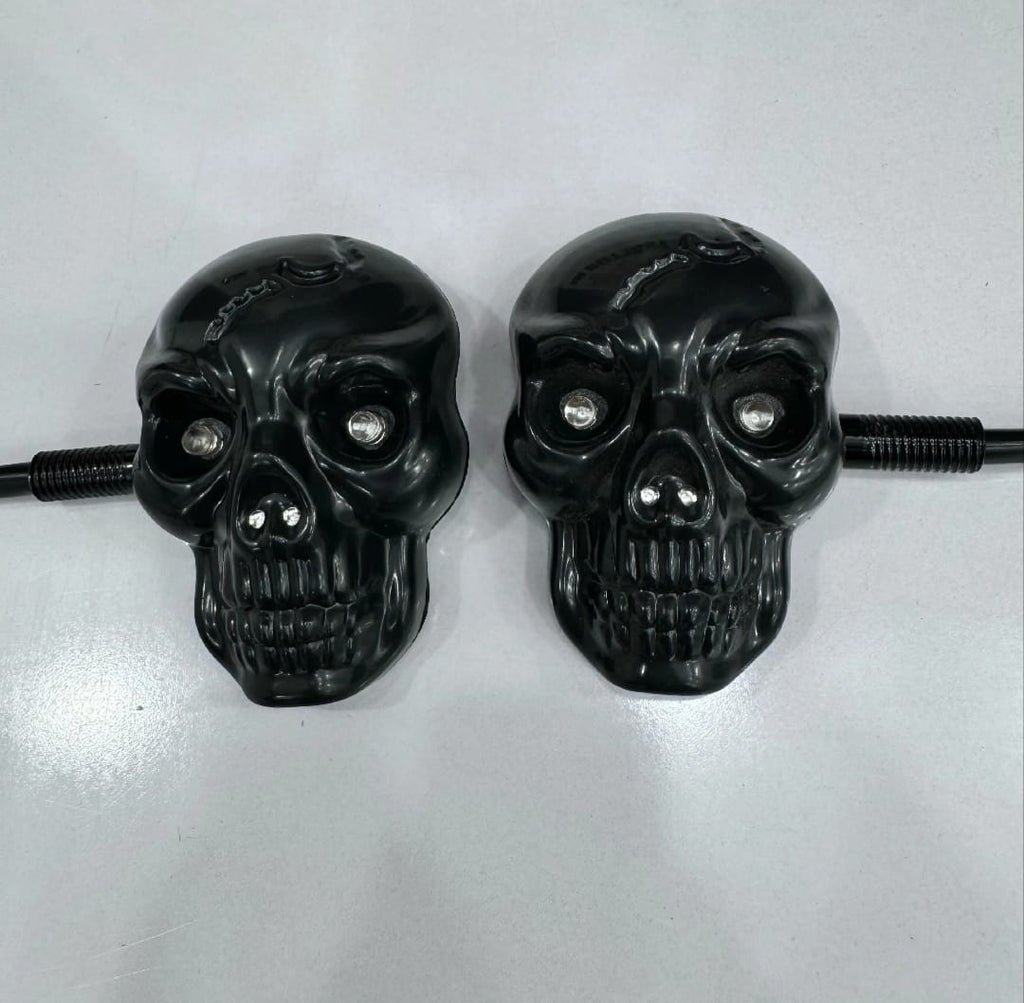 Special Decoration Fancy Stylish Skull Shape Motorcycle Indicators