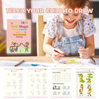 Sank Magic Practice Copybook Set – 4 Books + 10 Refills with Pen for Kids