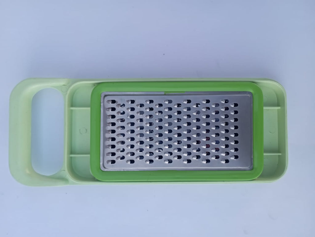 Multi-Purpose Vegetable Cutter & Grater | Handheld Manual Veg Slicer for Kitchen