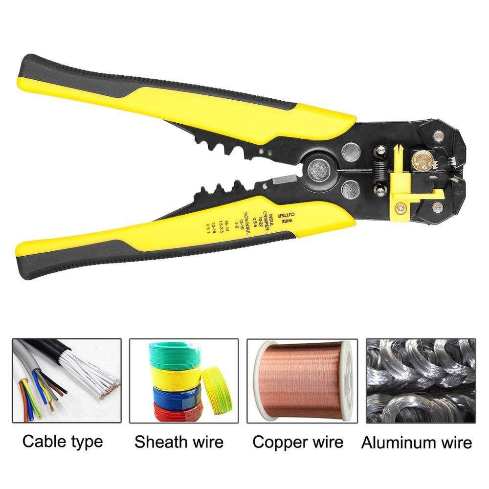 Chrome Vanadium Wire Cutter Pliers – Heavy Duty Terminal Cutting Tool  (Random Color)