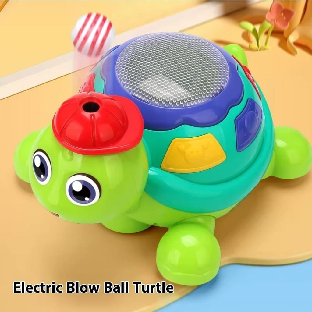 Blow the Ball Turtle Toy with Music & Lights – Fun Interactive Play for Kids