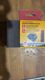 Sponge Sanding Block – Flexible Abrasive Block for Smooth Surface Finishing
